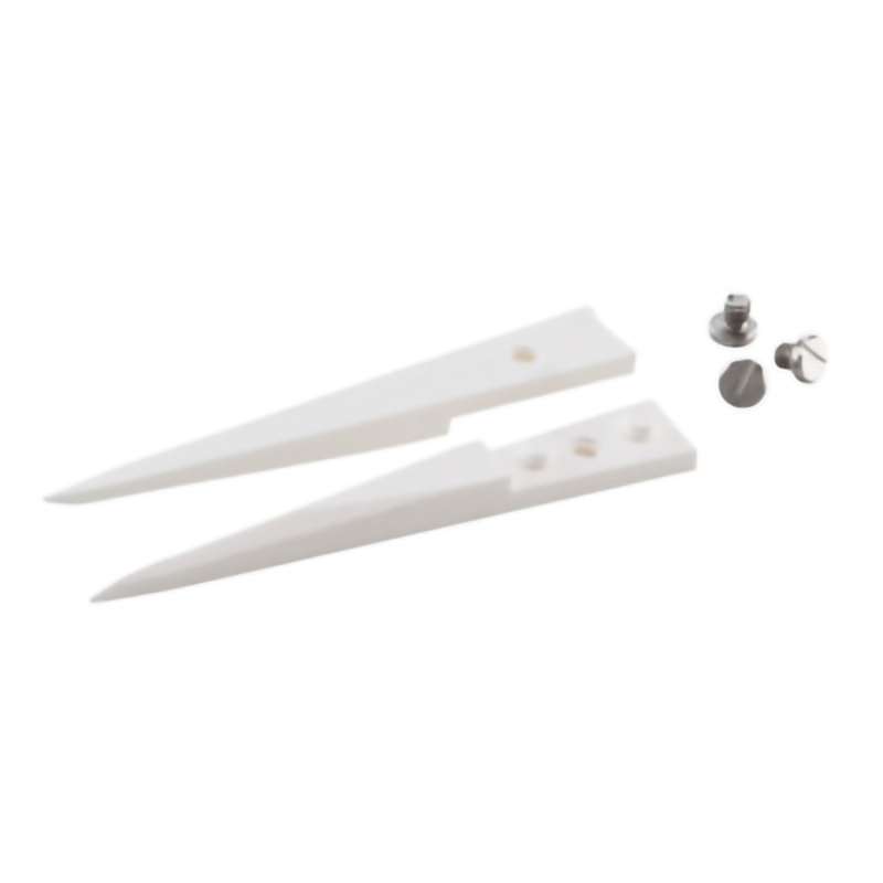 Ceramic Tweezer Tips, Style 72, Zirconia Tips for 72MZ.SA, Pointed, Strong, 1.8"
